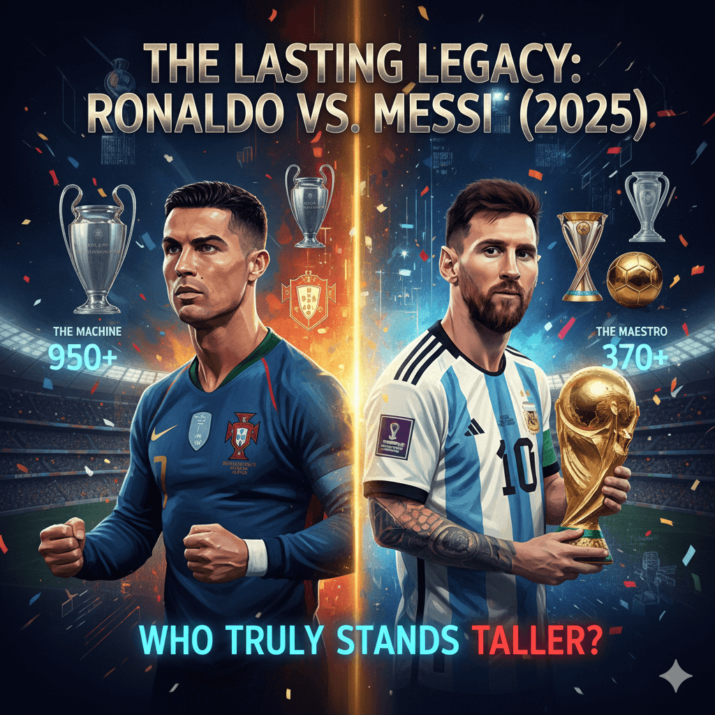 Messi vs Ronaldo comparison 2025
